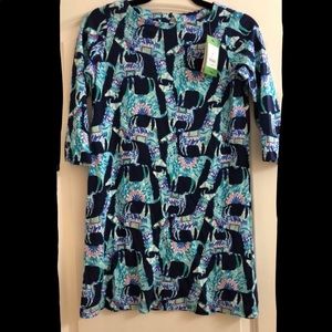 NWT Girl’s XL Little Bay Dress in Alpaca My Bags